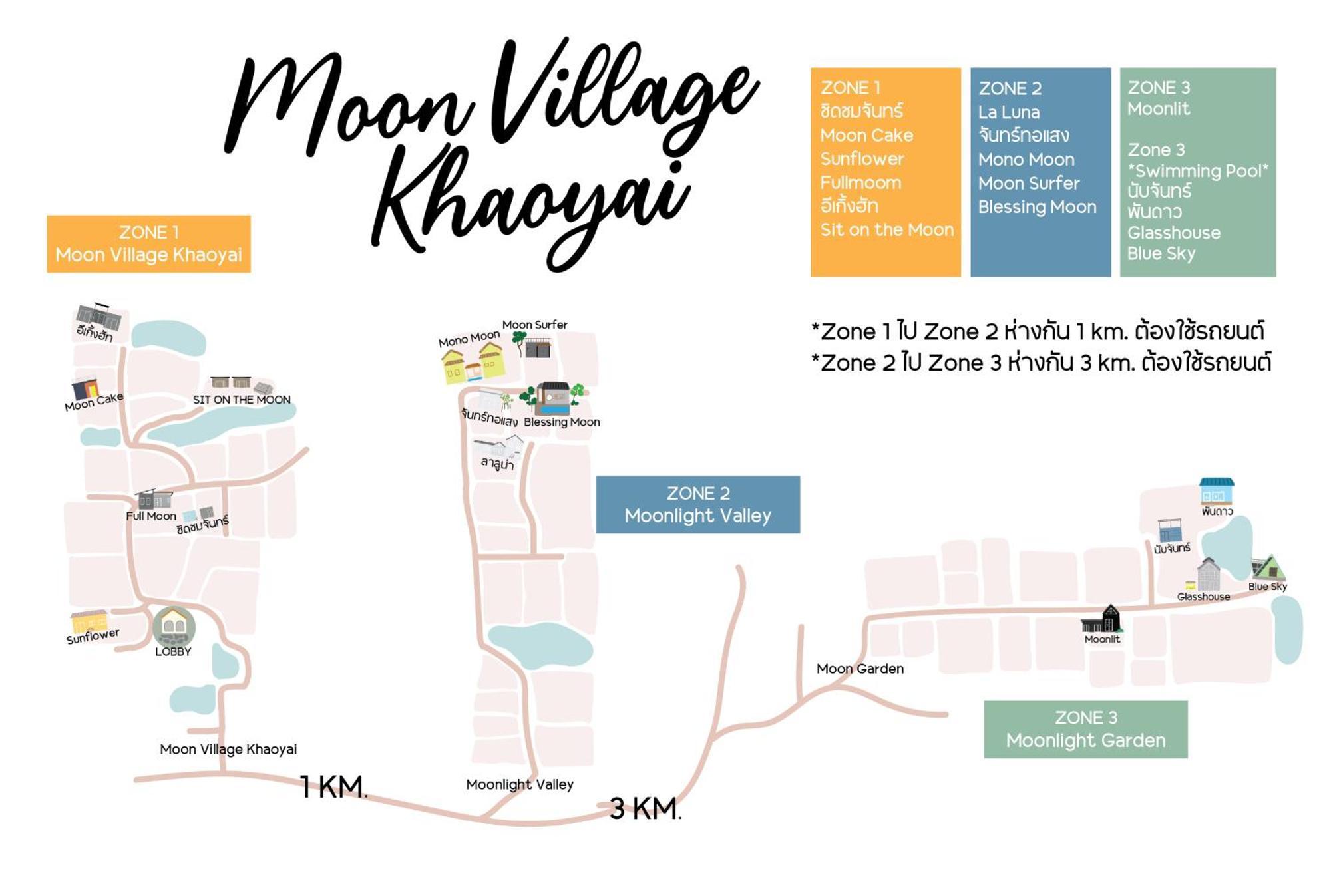 Moon Village Khaoyai Holiday Home Pong Talong Exteriör bild